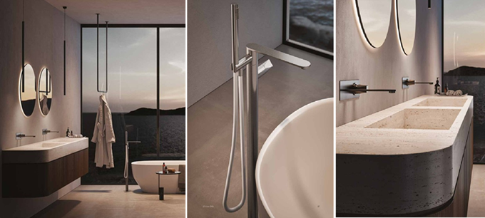 Arredo bagno moderno a Rovereto-Candioli Pavimenti